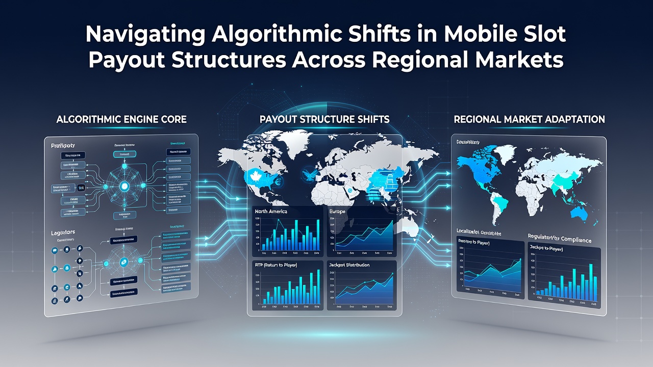 Detailed chart showing payout percentage variations in mobile slots across regional markets in 2026